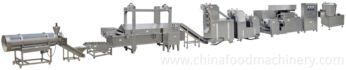 Fried Dough Snacks Process Line